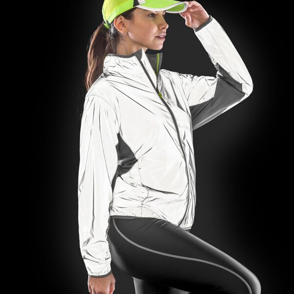 Luxe reflective hi-vis jacket Thumbnail