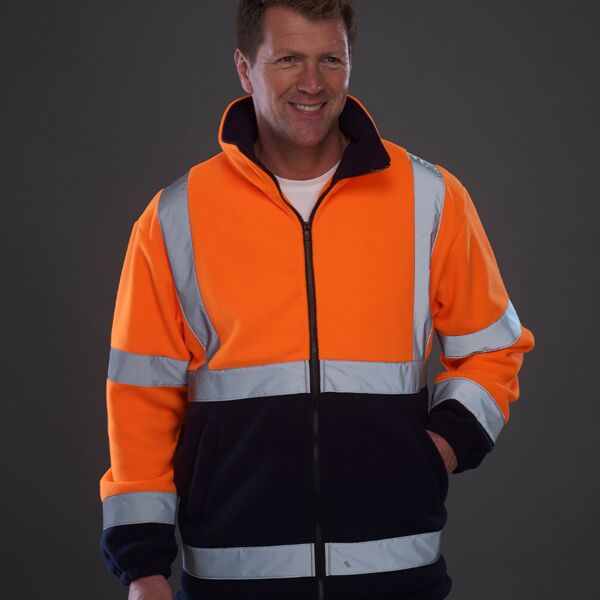 Yoko Hi-Vis Heavyweight Fleece Jacket Thumbnail